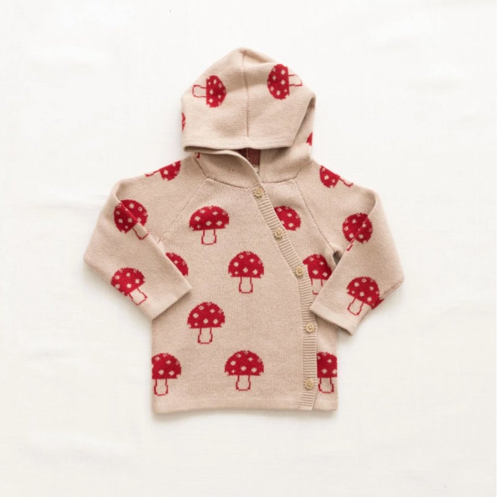 Fin & Vince Mushroom Sweater 6/7 NWT